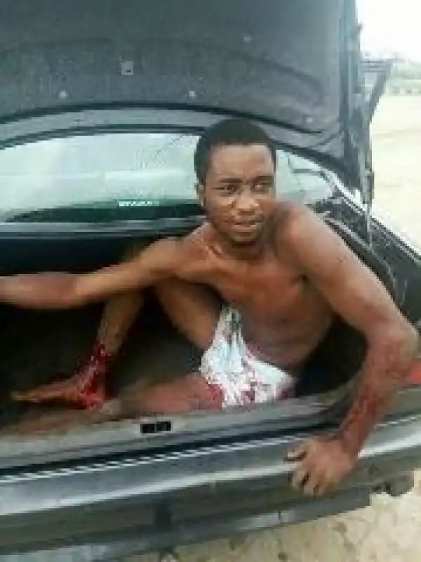 Photos Of Gang Leader Of Kidnappers Arrested This Morning In Rivers